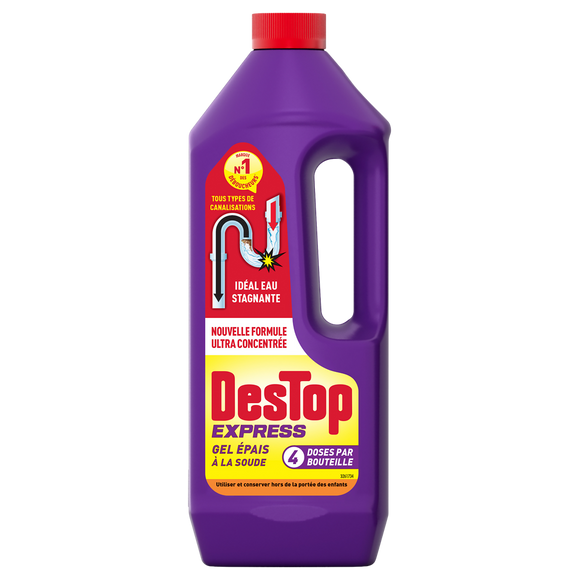 Destop déboucheur gel express 950ml
