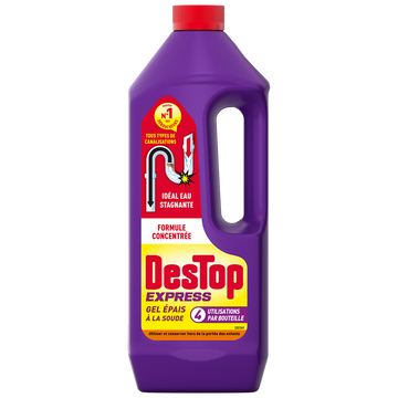 Destop déboucheur gel express 950ml
