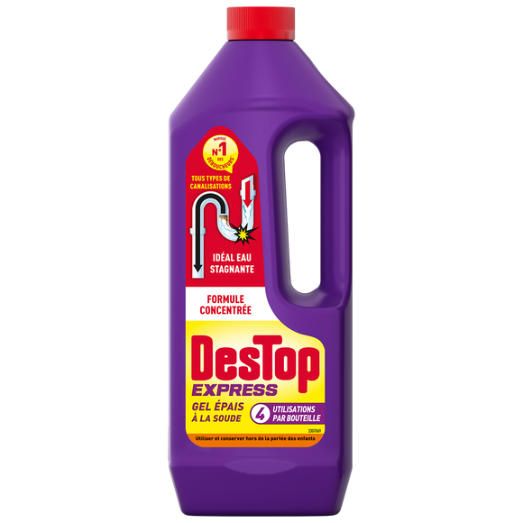Destop déboucheur gel express 950ml