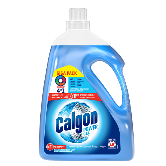 Gel anti-calcaire lave-linge 4-en-1 CALGON - 2,25L