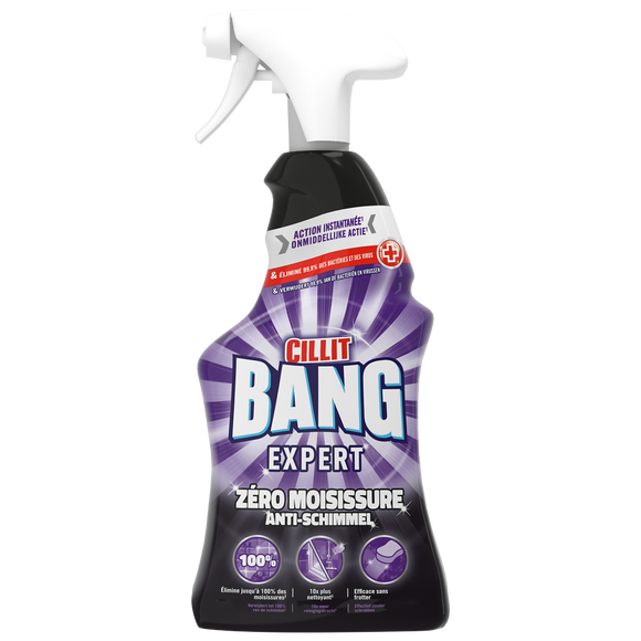 Nettoyant surpuissant anti-moisissures CILLIT BANG pistolet 750ml