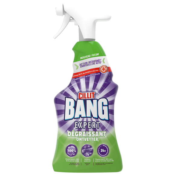 Nettoyant surpuissant dégraissant CILLIT BANG pistolet 750ml