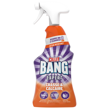 Nettoyant bang pistolet crasse&calcaire CILLIT BANG 750ml