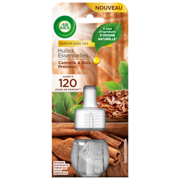 Recharge électrique cannelle  ingrédients d'origine naturelle AIRWICK19ml