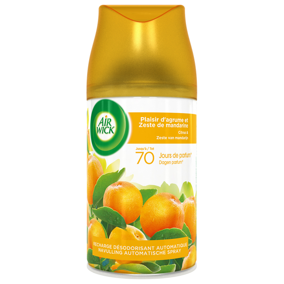 Recharge pour diffuseur Freshmatic AIR WICK pur Fresh agrumes 250ml