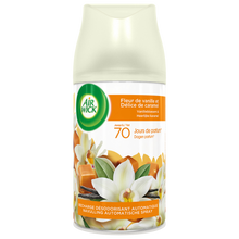 Kit Désodorisant automatique Pure Fresh Plaisir vanille delicé de caramel AIR WICK, 250ml