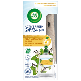 Spray automatique sans gaz active fresh van./chevrefeuille AIR WICK