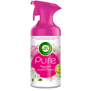 Aérosol AIR WICK Pure HE Fleur de Jasmin et Pivoine 250mL