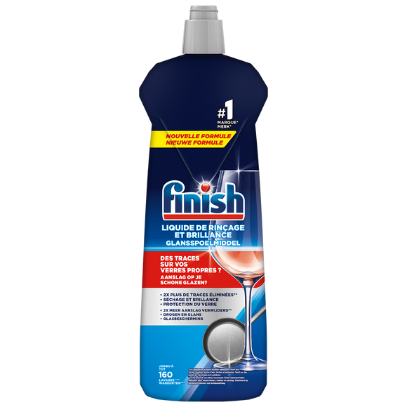 Liquide de rinçage Lave Vaiselle FINISH 800ml