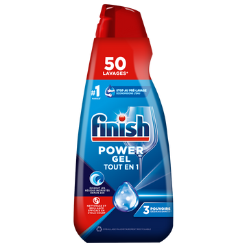 Gel lave vaiselle GEL TOUT EN 1 FINISH, 1L