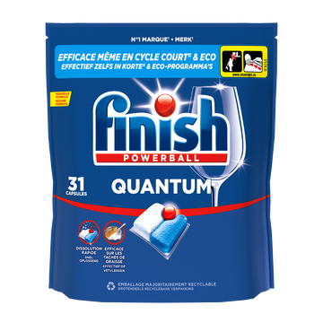 Capsule vaisselle FINISH quantum x31