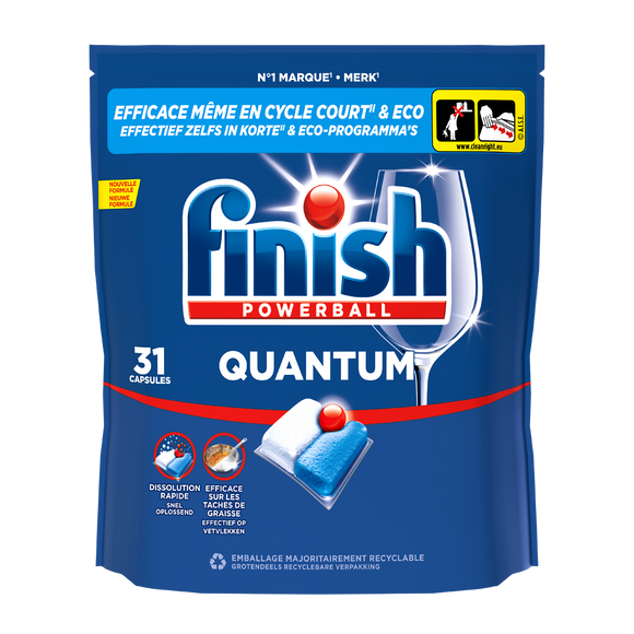 Capsule vaisselle FINISH quantum x31