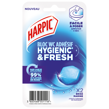 Harpic Hygienic & Fresh Brise Marine x2