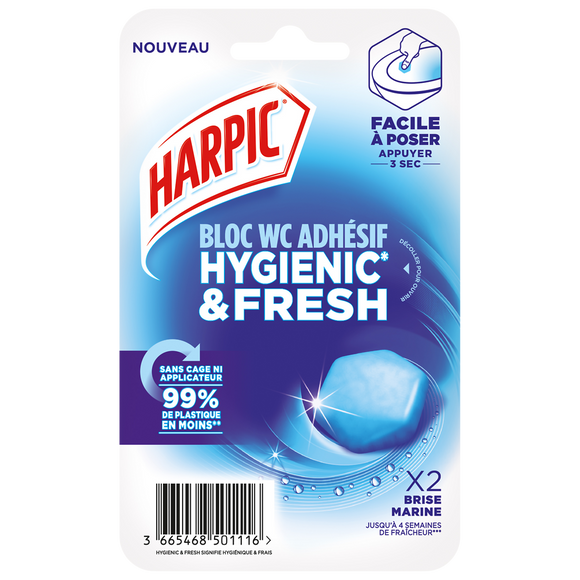 Harpic Hygienic & Fresh Brise Marine x2