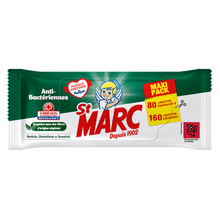 Lingettes anti-bacteriennes ST MARC, x80