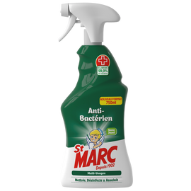 Nettoyant menager pistolet anti-bactérien ST MARC spray 750ml