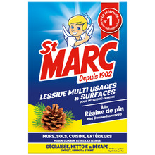 Lessive poudre à la résine de pin Saint Marc paquet 1,4kg