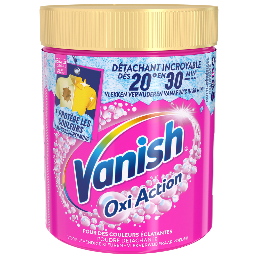 Détachant oxi action poudre VANISH 940g