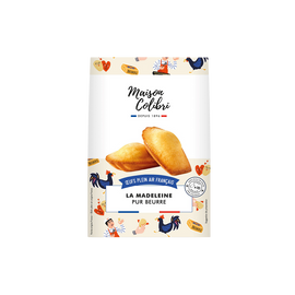 Madeleines nature pur beurre oeufs plein air Maison Colibri - x10 sachets - 250g