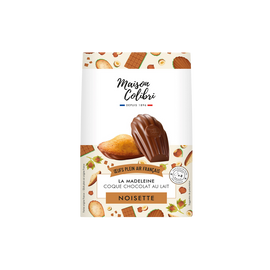 Madeleines noisette coque au chocolat au lait Maison Colibri - x8 sachets - 240g