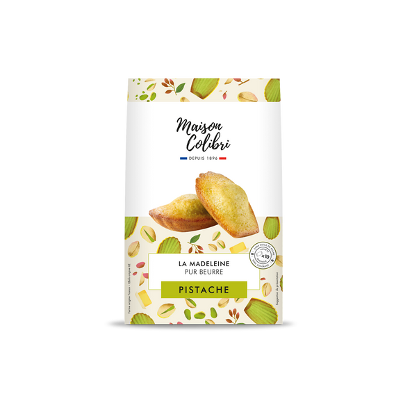 Madeleines pistache Maison Colibri - x10 sachets - 250g