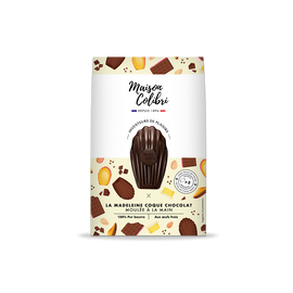 Madeleines nature coque chocolat noir Maison Colibri - x8 sachets - 240g
