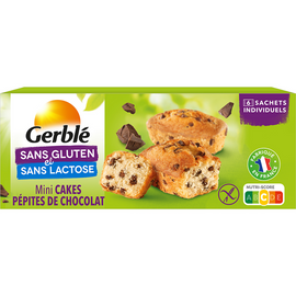 Cake Pépites Chocolat Sans Gluten GERBLE  -  230 g