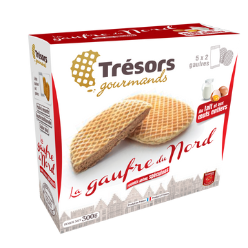 La gaufre du Nord fourrée arôme spéculoos 300g