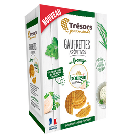 Gaufrettes aperitivez fromage boursin fines h.R.GOURMAND 60G