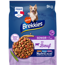 Croquettes Chien Senior BREKKIES - 9kg