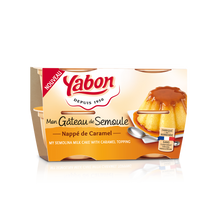 Gâteau de semoule au caramel YABON, 4x125g