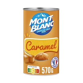 Crème dessert Boîte Caramel MONT BLANC, 570g
