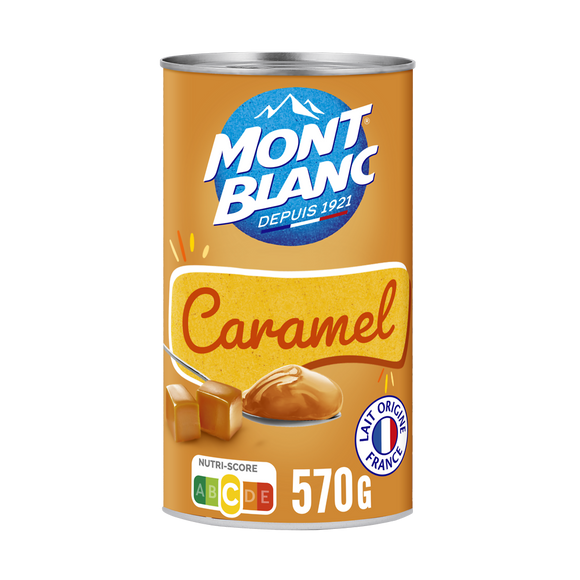 Crème dessert Boîte Caramel MONT BLANC, 570g