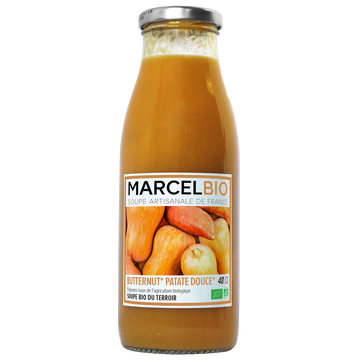 Soupe de légumes Butternut/patate douce Marcel bio 48cl