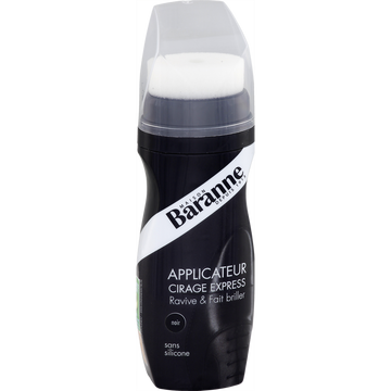 Applicateur cirage express noir BARANNE, 75ml