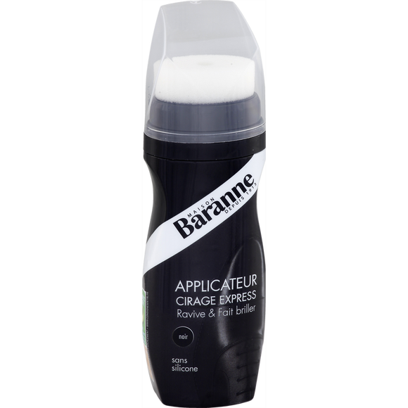 Applicateur cirage express noir BARANNE, 75ml