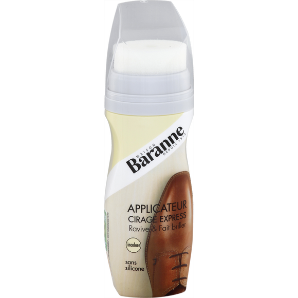 Applicateur cirage express incolore BARANNE, 75ml