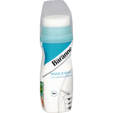 Applicateur ravive le blanc cirage blanc BARANNE, 75ml