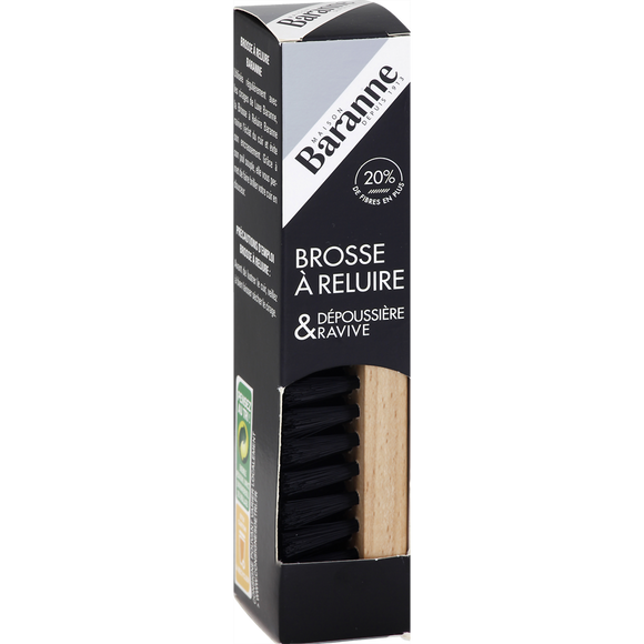 Brosse à reluire excellence dépoussière et ravive BARANNE