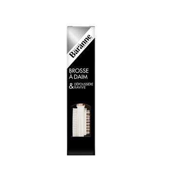 Brosse à daim dépoussière et ravive BARANNE