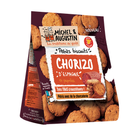 Biscuits charcuterie Chorizo MICHEL ET AUGUSTIN 90g