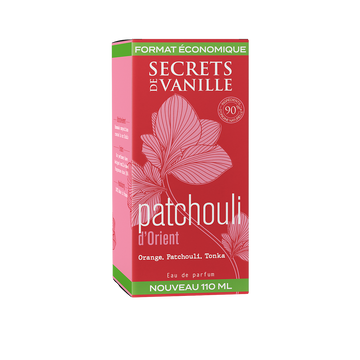 Parfum patchouli d'orient pack éco SECRETS DE VANILLE 110ml