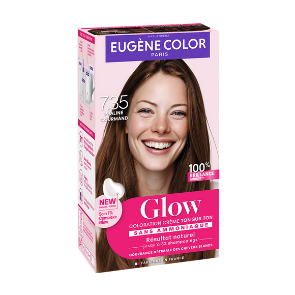 Coloration EUGENE COLOR glow praline gourmand 7.35