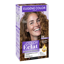 Coloration EUGENE COLOR marron clair doré 7.8