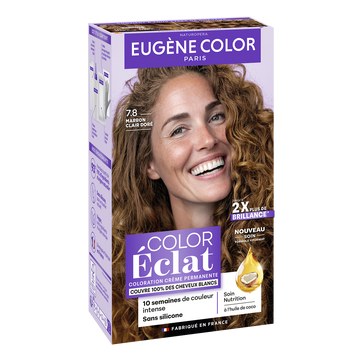 Coloration EUGENE COLOR marron clair doré 7.8