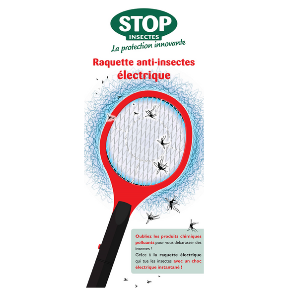 Tapette à mouches électrique STOP INSECTES