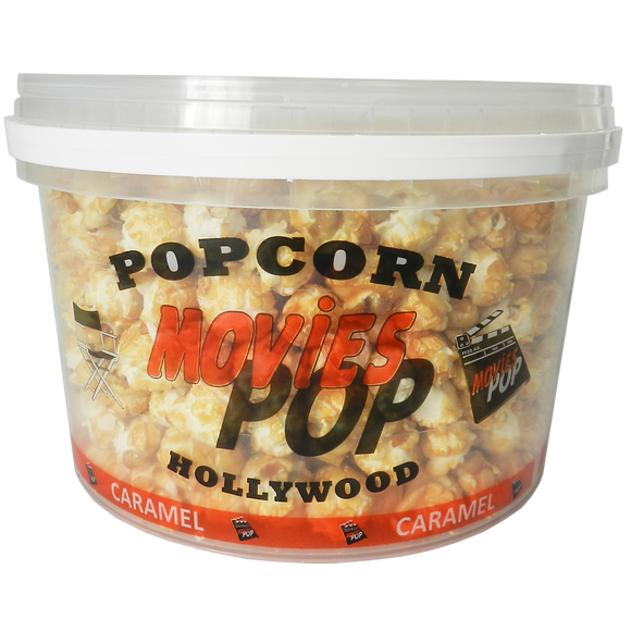 Pop Corn au caramel, seau 350g