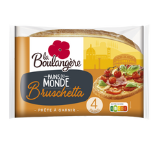 Pain bruschetta LA BOULANGERE - x4 - 400g