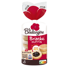 Brioche muffin LA BOULANGERE x5 250g