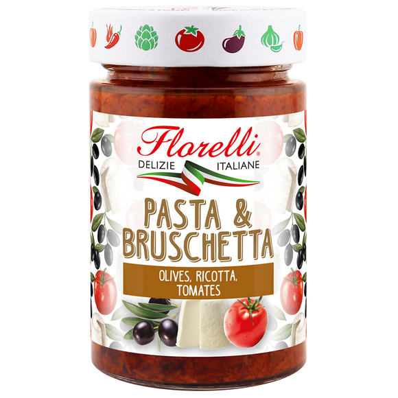 Olives ricotta tomates FLORELLI 190g